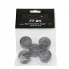 Mooer Candy Footswitch Topper, black, 5 pcs.