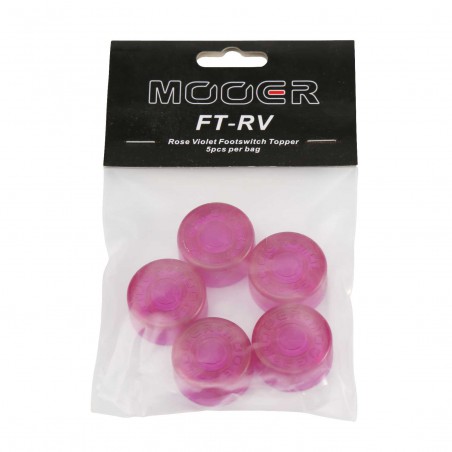 Mooer Candy Footswitch Topper, rose, 5 pcs.
