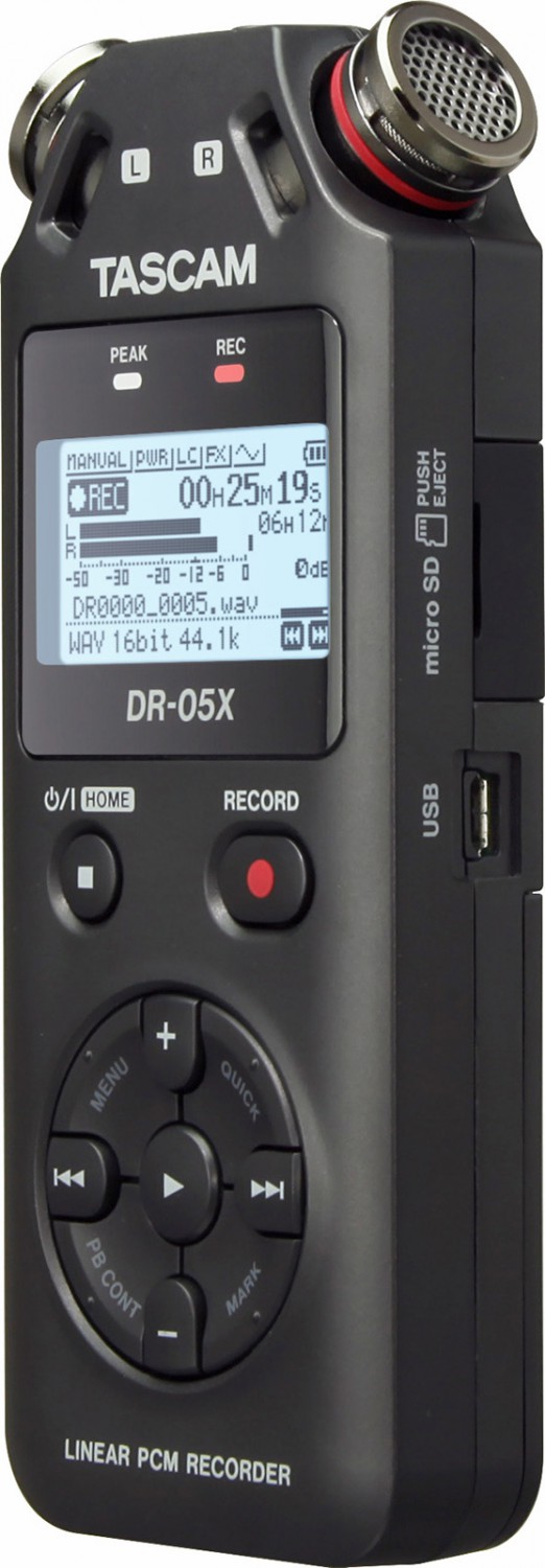 Tascam DR-05X - rejestrator dźwięku