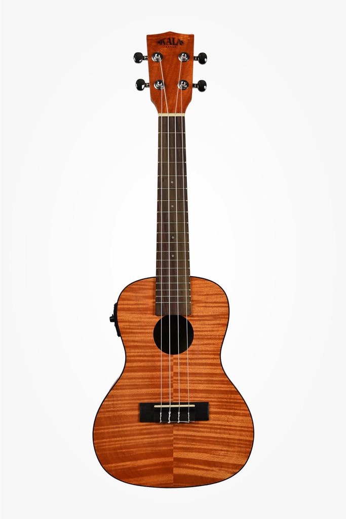 KALA KA-CEME - Exotic Mahogany Concert Ukulele, with EQ & Bag (UB-C)