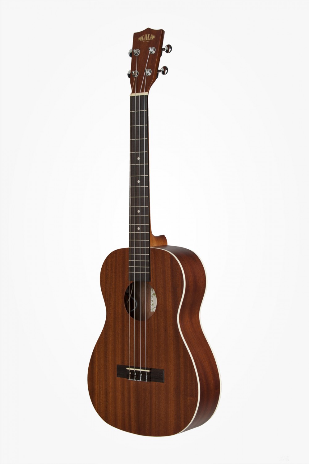 KALA KA-BE - Satin Mahogany Baritone Ukulele, with EQ & Bag (UB-B)