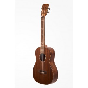 KALA KA-SMHB - Solid Mahogany Baritone Ukulele, with Case (UC-B)