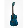 KALA KA-CEMB - Blue Exotic Mahogany Concert Ukulele, with Bag (UB-C)