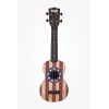 KALA Ukadelic KA-SU-USA - USA Soprano Ukulele, with Tote Bag