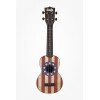 KALA Ukadelic KA-SU-USA - USA Soprano Ukulele, with Tote Bag