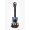 KALA Ukadelic KA-SU-SUNSET - Sunset Soprano Ukulele, with Tote Bag