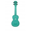 KALA Waterman KA-SWF-BL - Fluorescent Blue Raspberry Soprano Ukulele, with Tote Bag