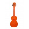 KALA Waterman KA-SWF-OR - Fluorescent Orangesicle Soprano Ukulele, with Tote Bag