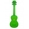 KALA Waterman KA-SWF-GN - Fluorescent Sour Apple Green Soprano Ukulele, with Tote Bag