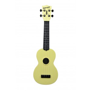 KALA Waterman KA-SWB-YE - Pale Yellow Matte Soprano Ukulele, with Tote Bag