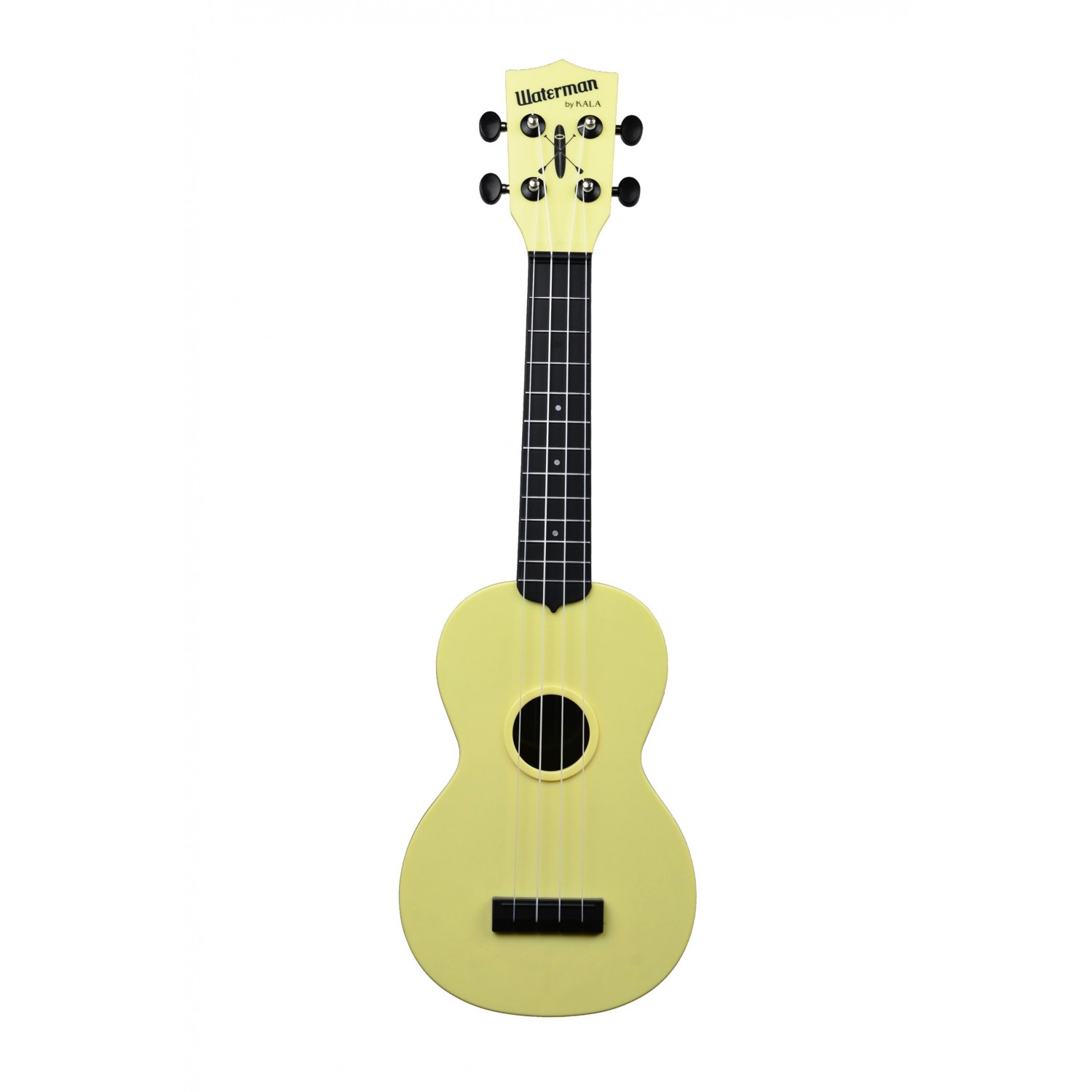KALA Waterman KA-SWB-YE - Pale Yellow Matte Soprano Ukulele, with Tote Bag KALA Waterman KA-SWB-YE - Pale Yellow Matte Soprano Ukulele, with Tote Bag