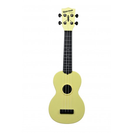 KALA Waterman KA-SWB-YE - Pale Yellow Matte Soprano Ukulele, with Tote Bag