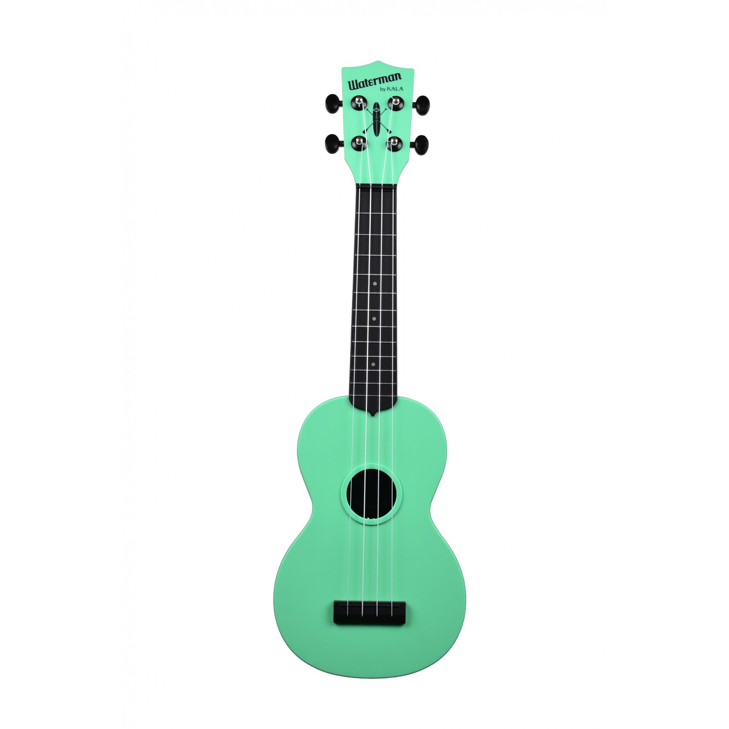 KALA Waterman KA-SWB-GN - Sea Foam Green Matte Soprano Ukulele, with Tote Bag