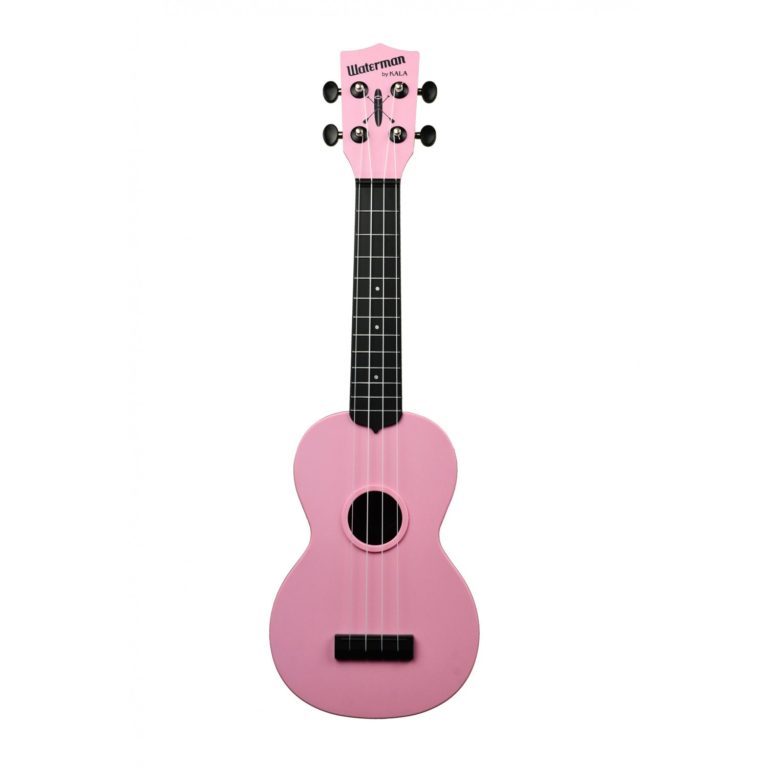 KALA Waterman KA-SWB-PK - Soft Pink Matte Soprano Ukulele, with Tote Bag