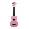 KALA Waterman KA-SWB-PK - Soft Pink Matte Soprano Ukulele, with Tote Bag