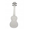 KALA Waterman KA-SWT - Transparent Ice Soprano Ukulele, with Tote Bag