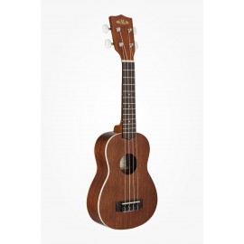 KALA KA-S - Satin Mahogany Soprano Ukulele, with Bag (UB-S)