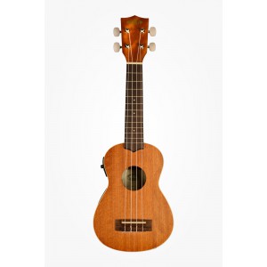 KALA KA-SE - Satin Mahagony Soprano Ukulele, with EQ & Bag (UB-S)