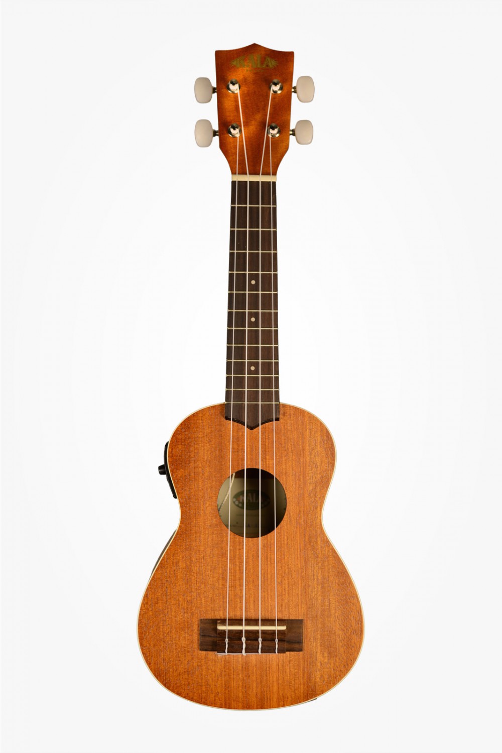 KALA KA-SE - Satin Mahagony Soprano Ukulele, with EQ & Bag (UB-S)