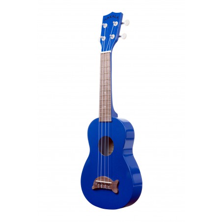 Makala Dolphin MK-SD-MBL - Metallic Blue Soprano Dolphin Ukulele, with Tote Bag