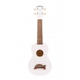 Makala Dolphin MK-SD-PW - Pearl White Soprano Dolphin  - ukulele sopranowe
