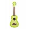 Makala Dolphin MK-SD-GRNBURST - Green Apple Burst Soprano Dolphin Ukulele, with Tote Bag