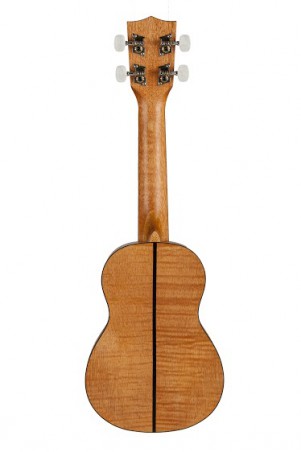 KALA KA-SEME - Exotic Mahogany Soprano Ukulele, with EQ & Bag (UB-S)