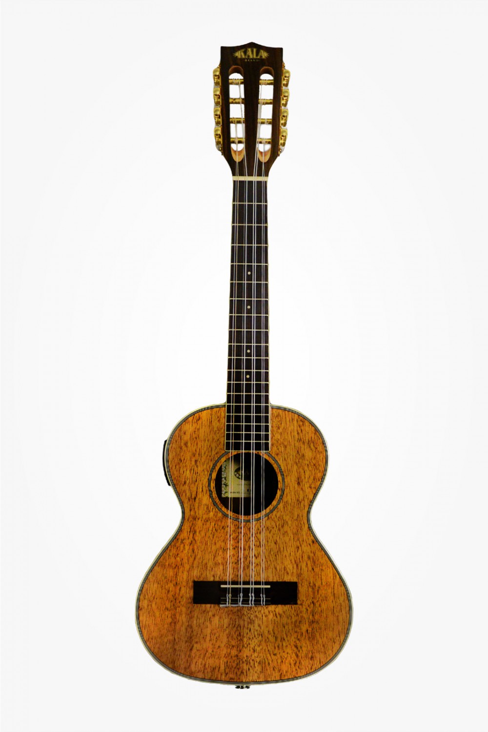 KALA KA-8E - Satin Mahogany 8-String Tenor Ukulele, with EQ & Bag (UB-T)