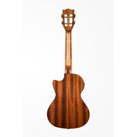 KALA KA-SMHTE-C - Solid Mahogany Tenor Ukulele, with EQ, Cutaway & Case (UC-T)