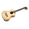 KALA KA-FMTG-CE - Solid Spruce Flame Maple Tenor Ukulele, with EQ, Cutaway & Case (UC-T)