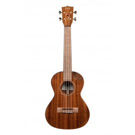 KALA KA-SMHT-SC - Solid Mahogany Scallop Tenor Ukulele, with Scallop Cutaway & Case (UC-T)