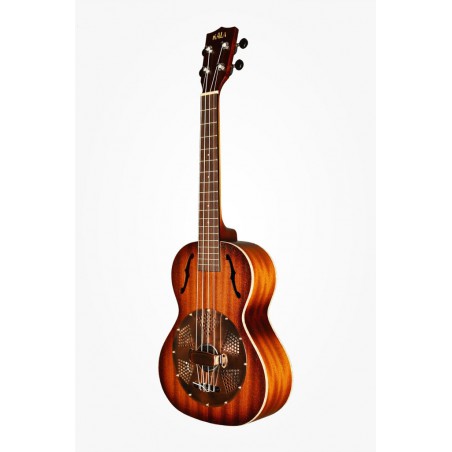 KALA KA-RES-BRS - Resonator Brass Tenor Ukulele, with Gigbag