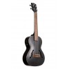 KALA KA-JTE MTB - Metallic Black Archtop Tenor Ukulele, with EQ & Case (UC-T)