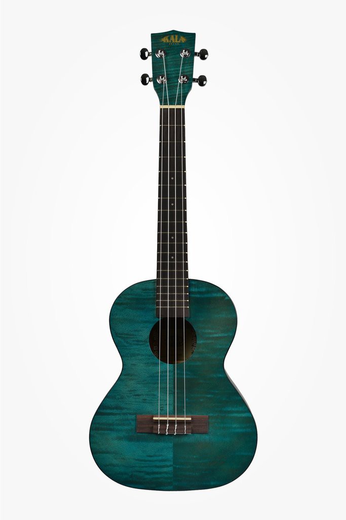 KALA KA-TEMB - Blue Exotic Mahogany Tenor Ukulele, with Bag (UB-T)