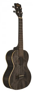 KALA KA-TEMBK - Black Exotic Mahogany Tenor Ukulele, with Bag (UB-T)