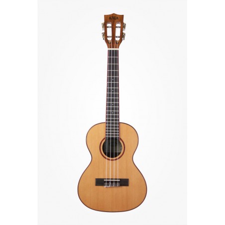 KALA KA-ATP-CTG - Solid Cedar Acacia Tenor Ukulele, with Case (UC-T)