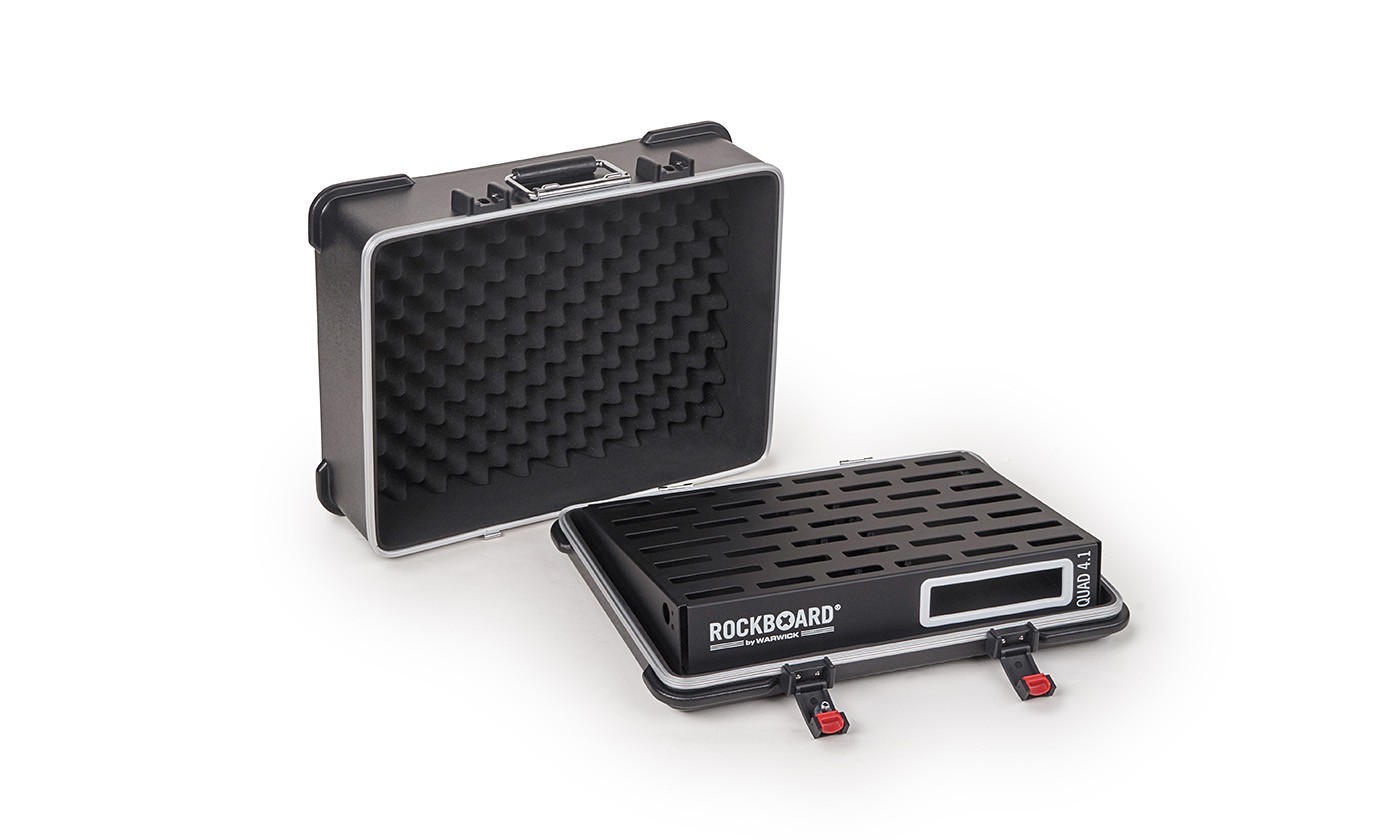 RockBoard QUAD 4.1, Pedalboard with ABS Case