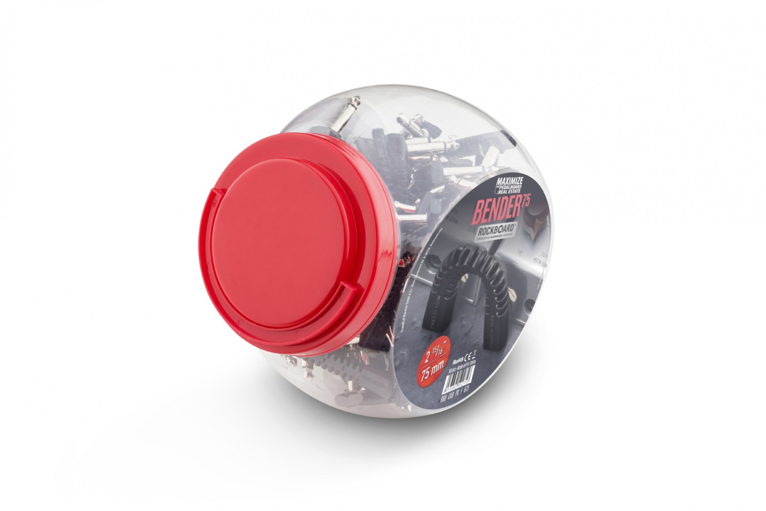RockBoard Bender75 Flat Patch Connector - 50 pc. Sales Bowl RockBoard Bender75 Flat Patch Connector - 50 pc. Sales Bowl