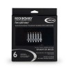 RockBoard PatchWorks Solderless Plugs, 6 pcs. - Chrome