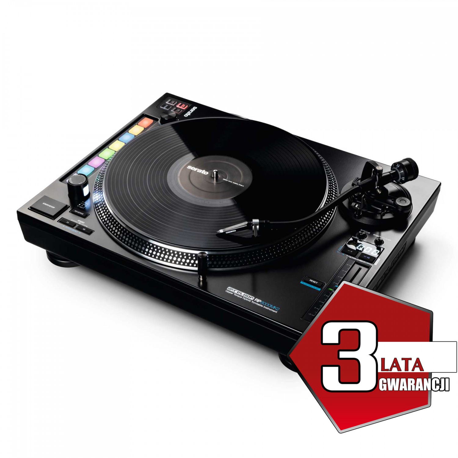 Reloop RP-8000 MK2 Reloop RP-8000 MK2 - gramofon z napędem bezpośrednim