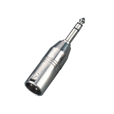 Reloop Adapter XLR M / Stereo 6,3mm Jack Reloop Adapter XLR M / Stereo 6,3mm Jack