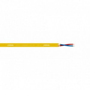 Cordial CMK222 YELLOW - kabel mikrofonowy (1m)