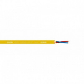 Cordial CMK222 YELLOW - kabel mikrofonowy (1m)