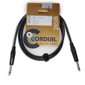 Cordial CPL1,5PP25 - kabel kolumnowy jack mono-jack mono (1,5m)