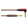 CORDIAL CSI 6 RP METAL SILENT - kabel instrumentalny gitarowy kątowy (6m)