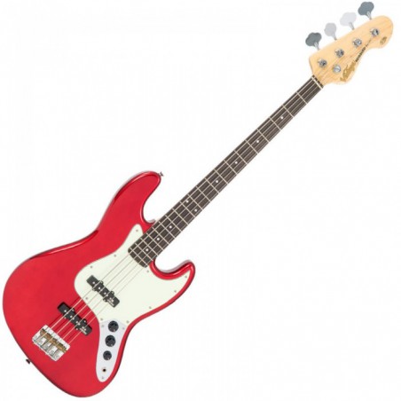 Vintage VJ74 - Bass Guitar Candy Apple Red