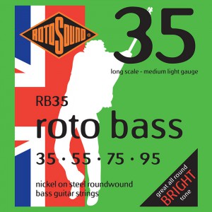 Roto RB35 - 4 struny bas [35-95] niklowane