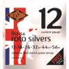 Roto R12-56 - 6 strun Silvers [12-56] niklowane