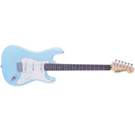 Vintage V6LB - Electric Guitar Laguna Blue