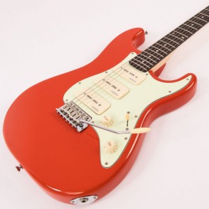 Vintage V6PFR - Electric Guitar Firenza Red